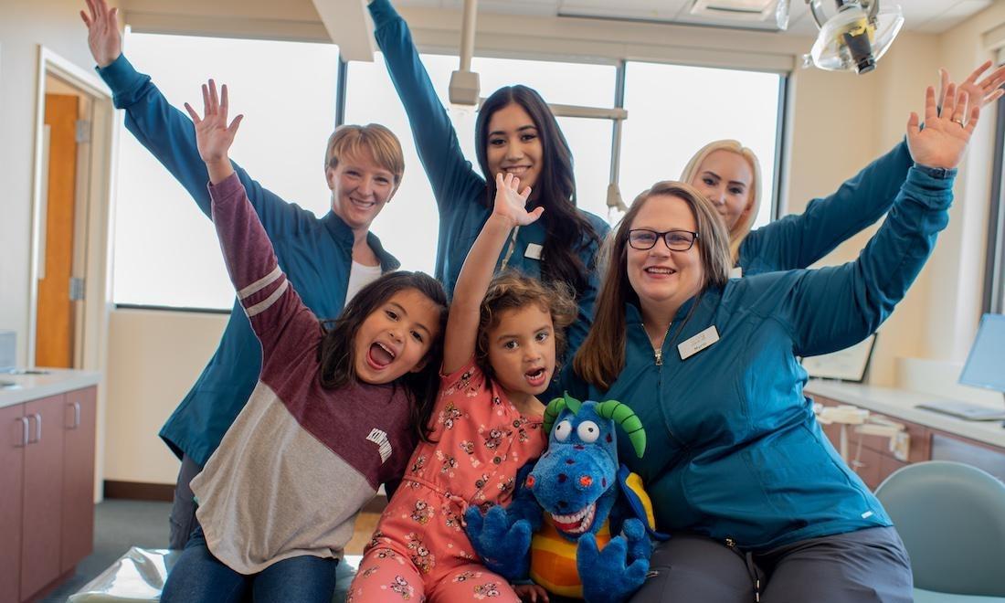 Staff and Patients The team at highlands ranch pediatric dentist