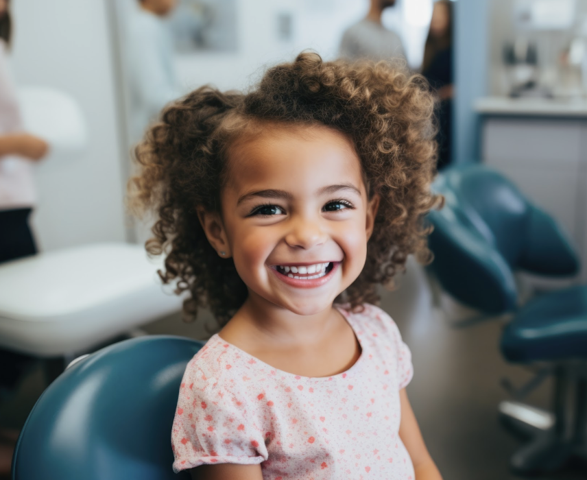 pediatric dentist castle pines | child at dentist