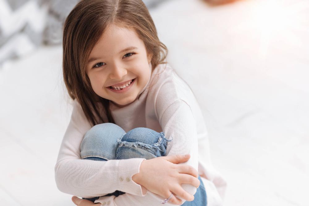 child who receives myofunctional therapy in highlands ranch
