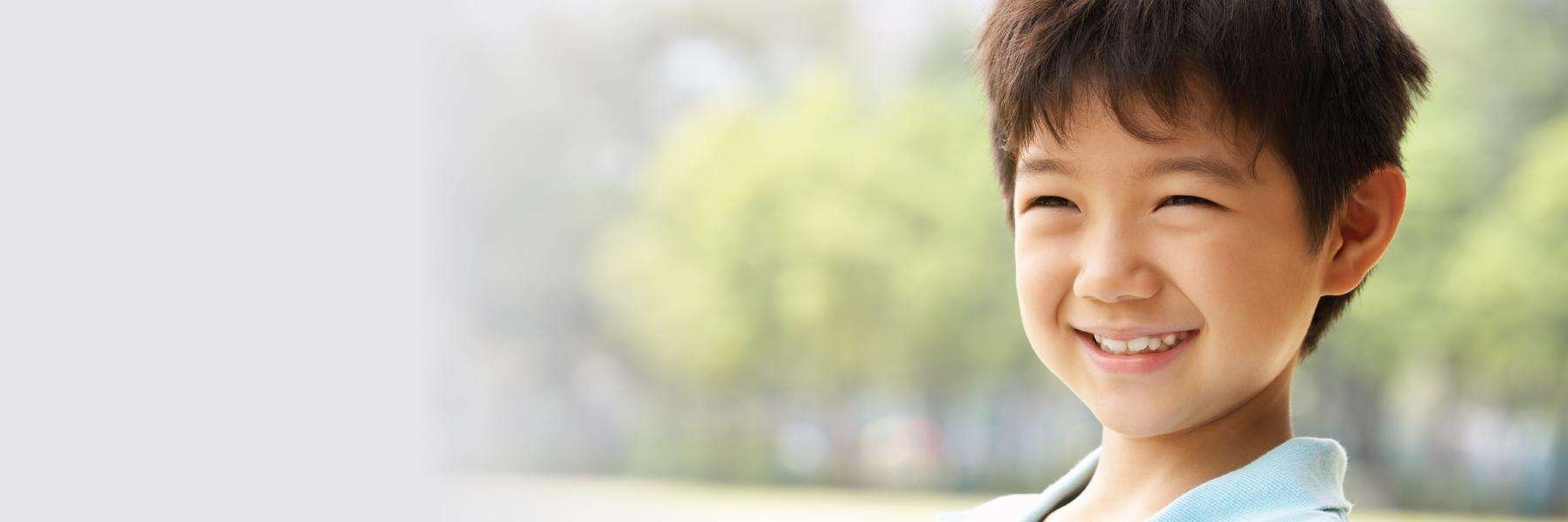 Young boy smiling | Dentist in Castle Pines