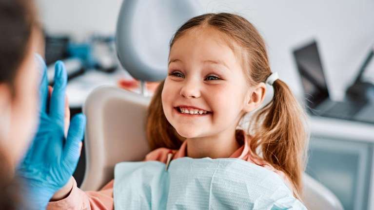 pediatric sedation dentist | child at dentist
