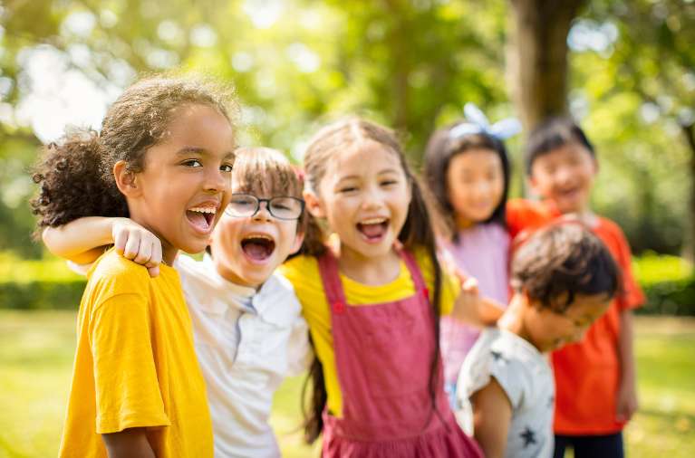 pediatric dentist castle pines | kids laughing