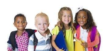 children standing together in Castle Pines, CO