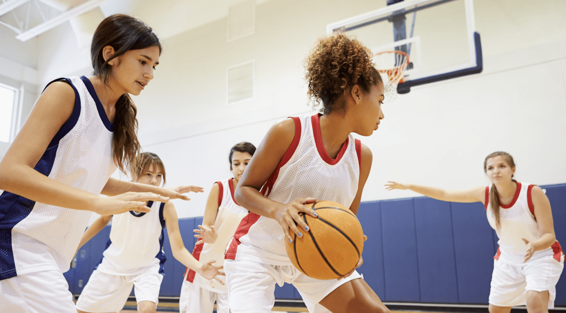 mouthguards highlands ranch | Kids playing Basketball